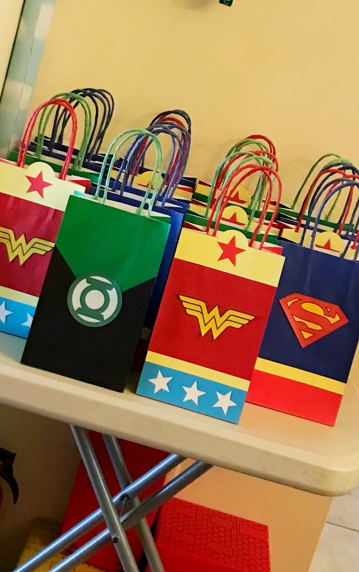 Super Hero Goody Bags DC Super Hero Goody Bags