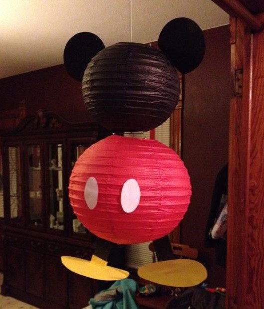 Mickey Mouse Lantern Decoration Mickey Mouse Party Decoration