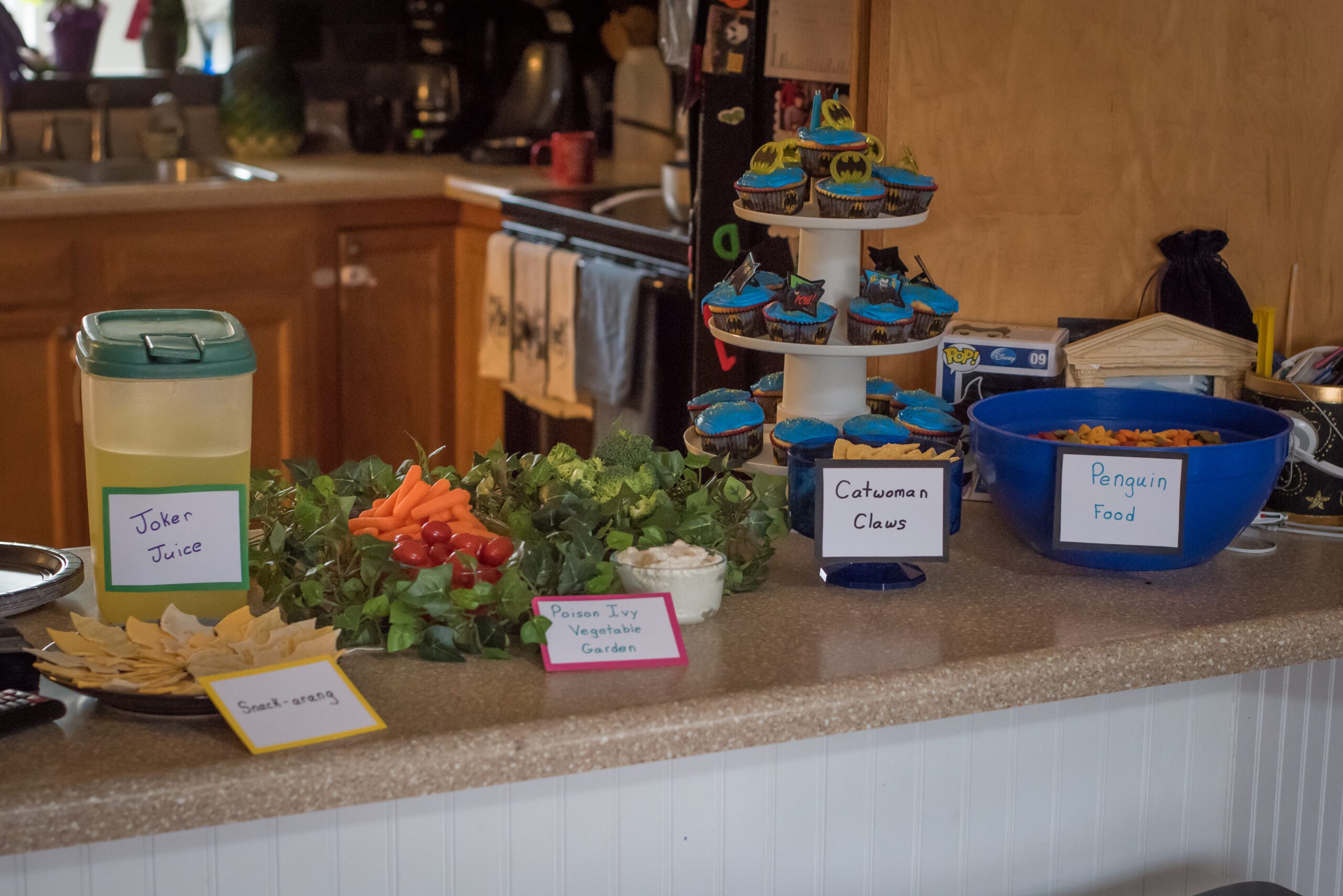 Bat Snacks Batman Party Food