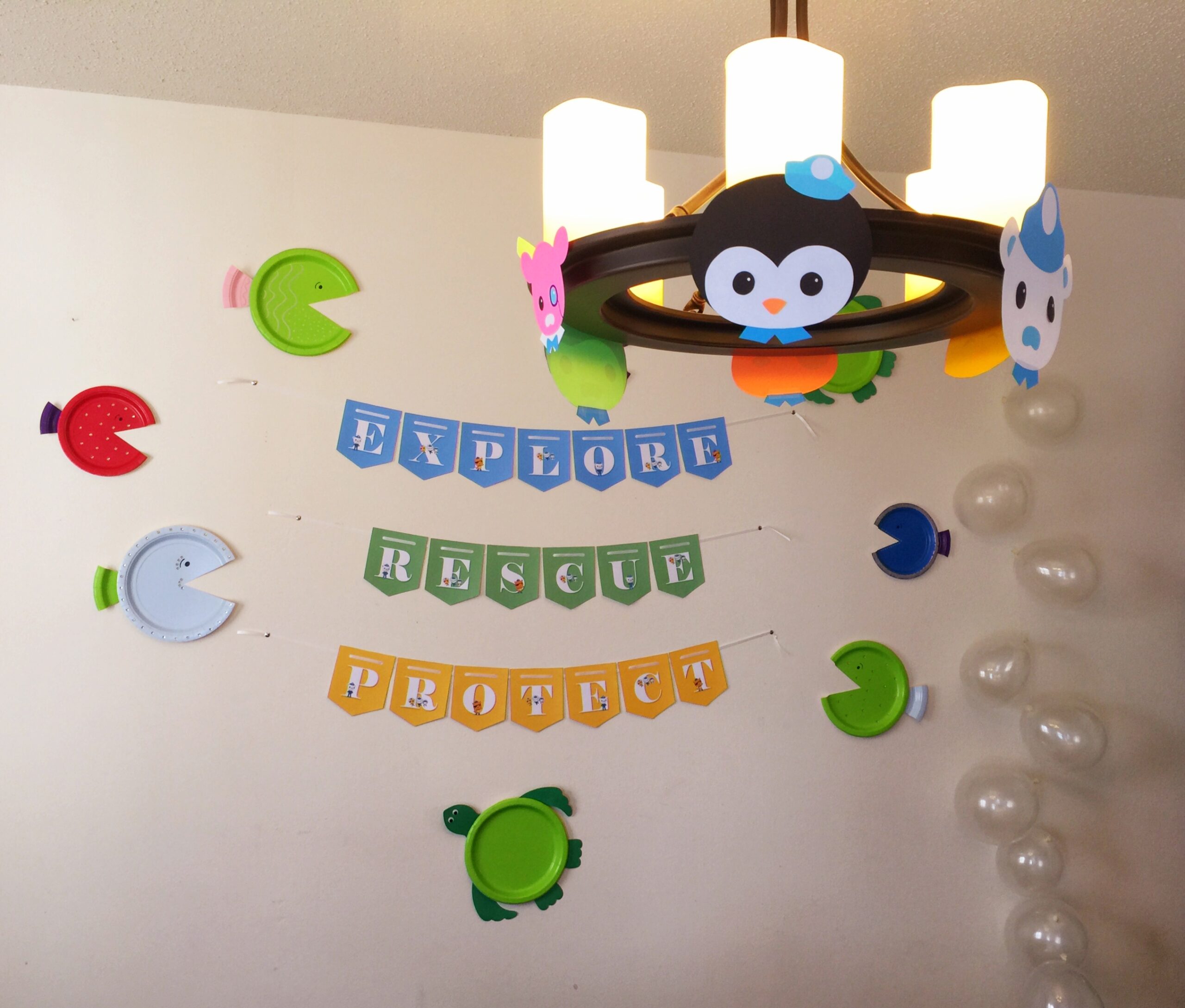 Birthday Party Banner Octonauts Birthday Party Banner