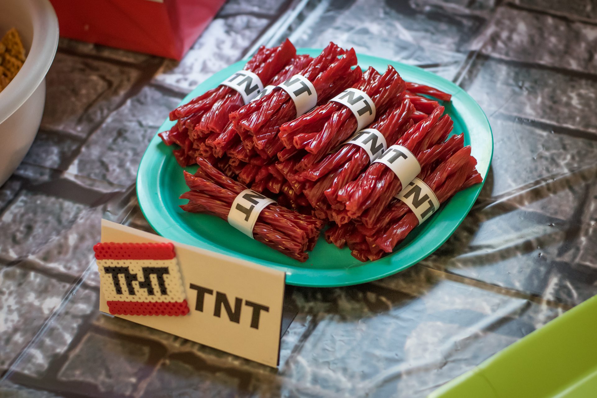 Party Food Labels Minecraft Party Food Labels